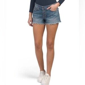 Lucky Brand The Cut Off High Rise Denim Shorts